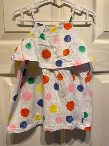 Jolie robe bretelles Zara baby 3/6 mois fille