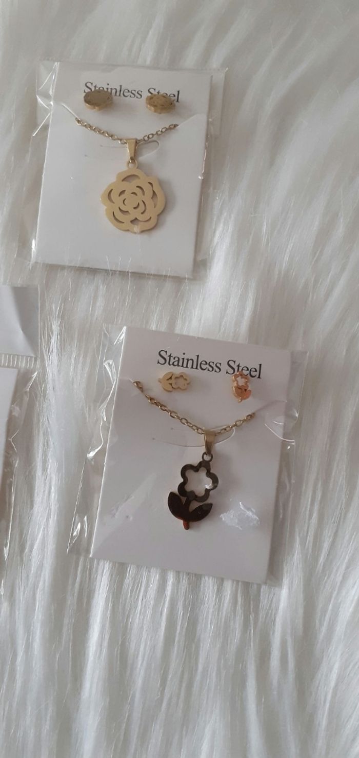 Parure  en acier inoxydable - photo numéro 2