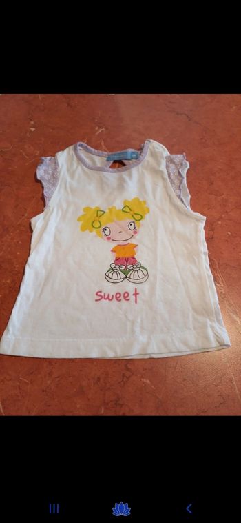 Débardeur bébé taille 12 mois