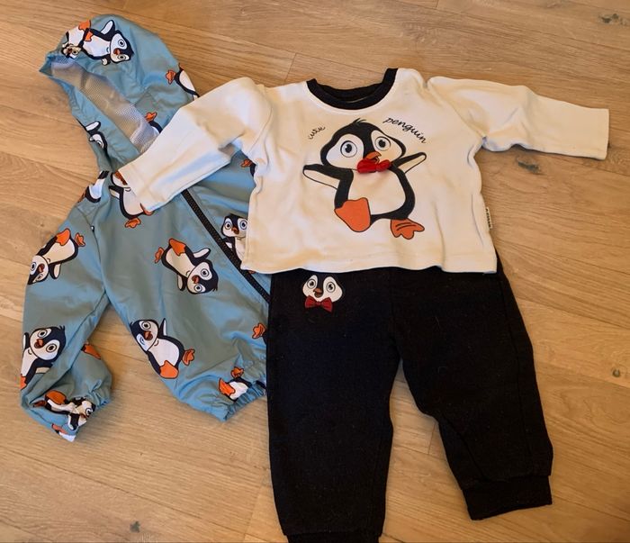 Ensemble (kaway + polo + pantalon)