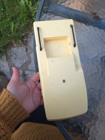 Toit jaune de camping car