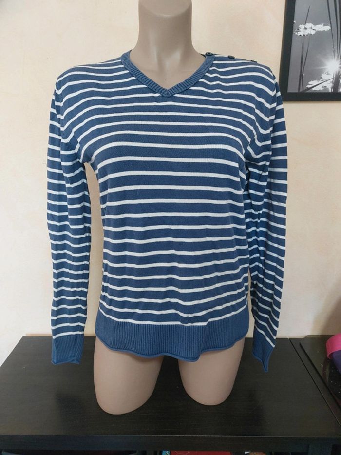 Pull à rayures