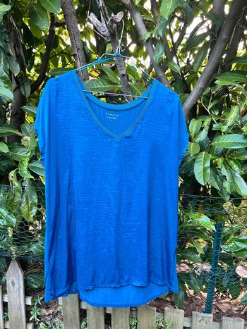 T-shirt MC bleu