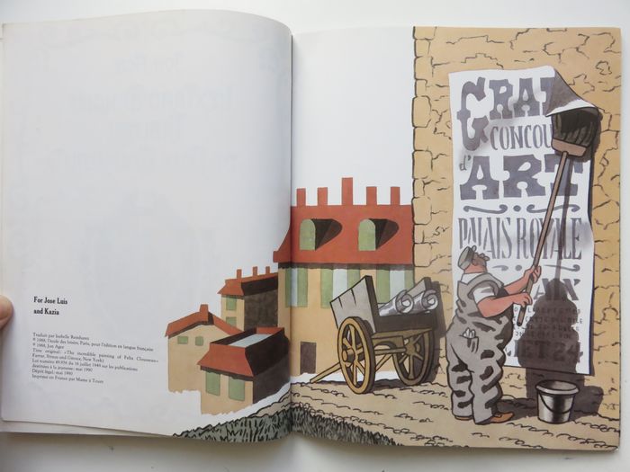 Album 6 à 8 ans L'extraordinaire tableau de Félix Clousseau (Jon Agee - L'école des loisirs) - photo numéro 2
