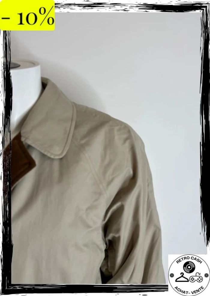 Trench Burberrys’ en super état Taille 12 UK Coat Vintage - photo numéro 3