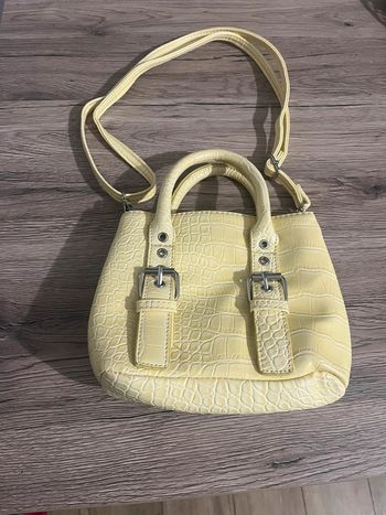 Petit sac jaune pastel