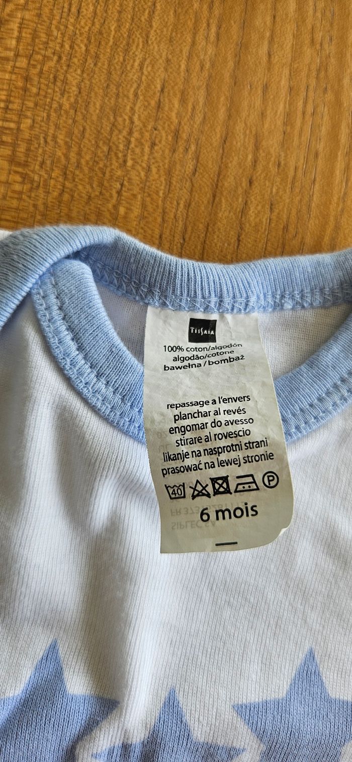 Lot de bodies manches courtes bébé garçon - photo numéro 6