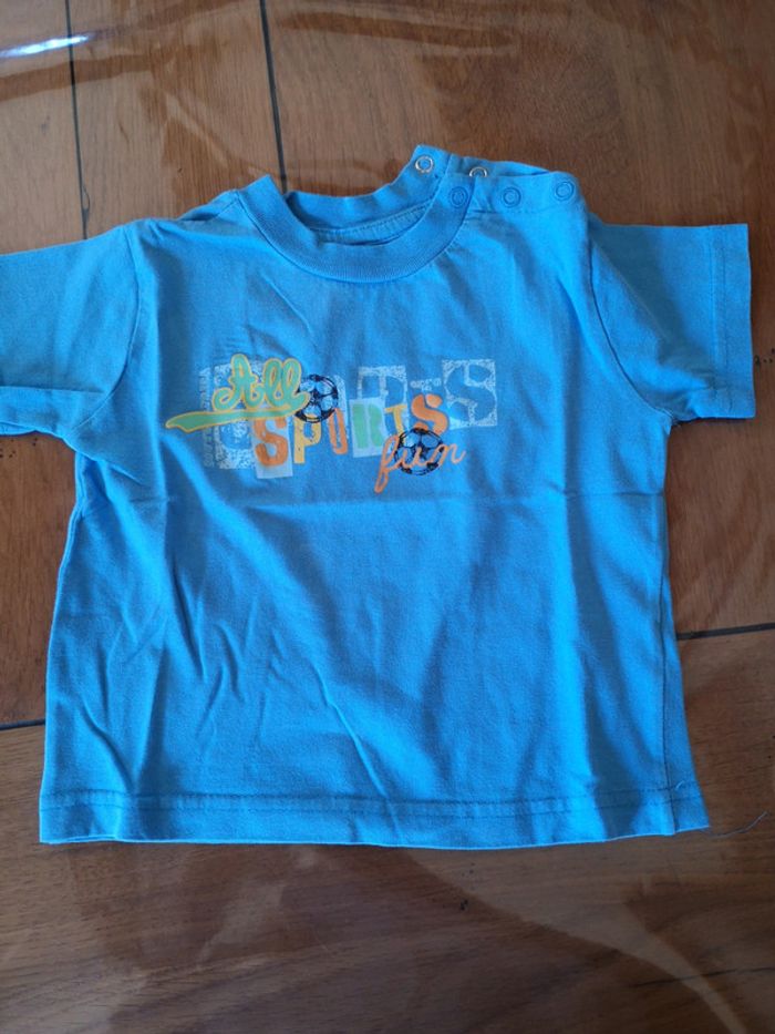 Tee-shirt manches courtes 12 mois garçon