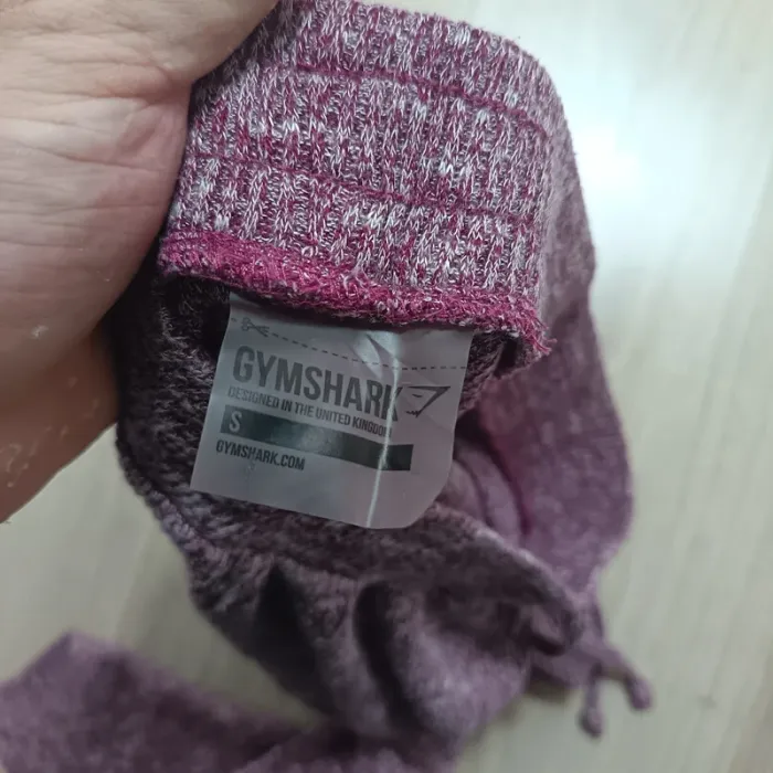 Bas  gymshark s pantalon femme rose violet - photo numéro 4