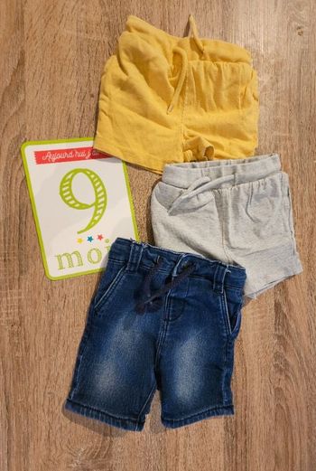 Lot short 9 mois