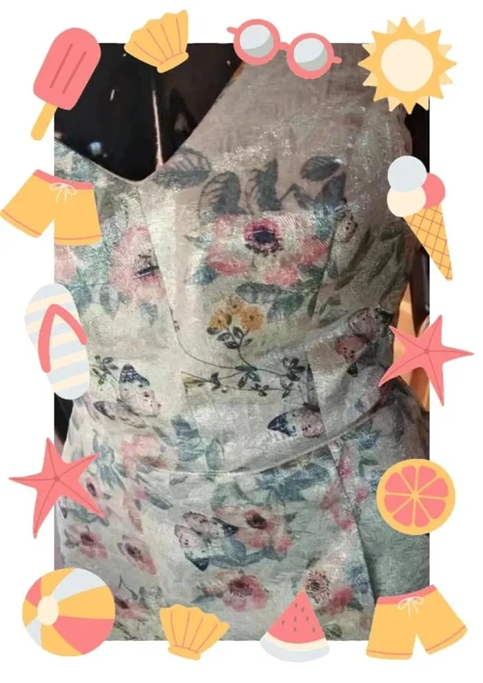 Sublime robe de cocktail ou mariage Eva Brazzi taille 34 - photo numéro 10