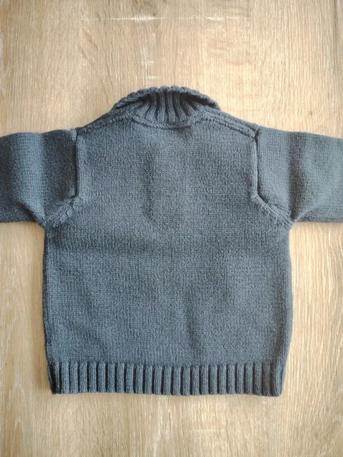 Pull col montant garçon Petit bateau - photo numéro 3