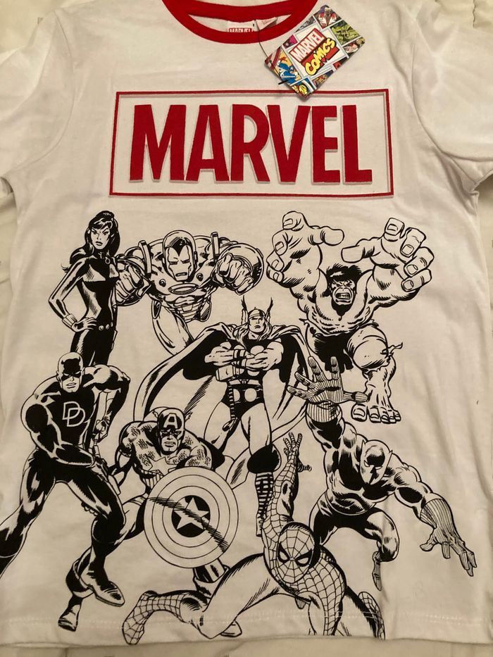 Teeshirt Marvel - photo numéro 2