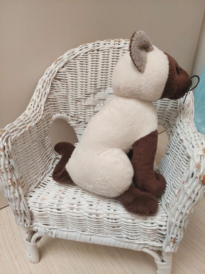 Jemini M6 interactions - peluche chat siamois - photo numéro 4