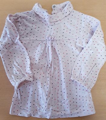 Haut fille manches longues 18-24 mois / Tissaïa