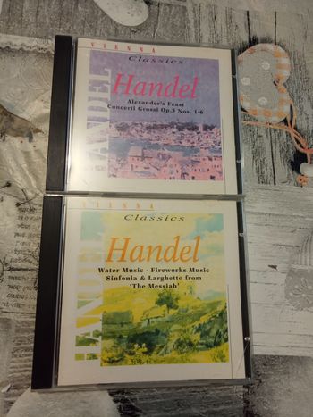 2 CD musique classique "Handel"