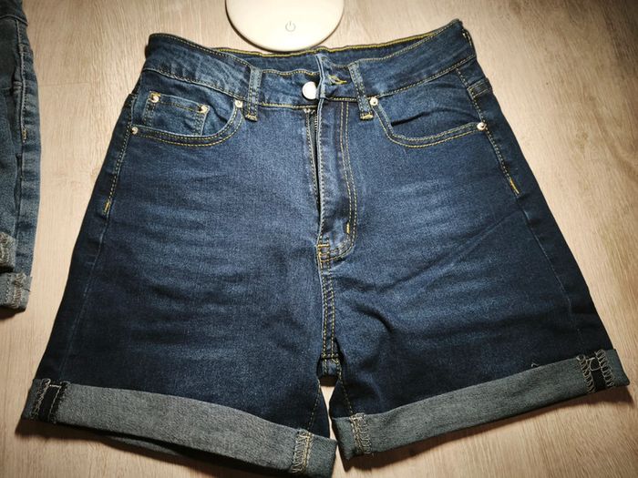 Short jean femme
