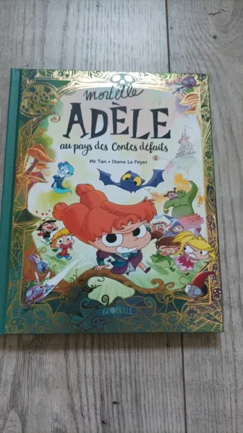 Magnifique livre "mortelle Adèle au pays des contes defaits" neuf