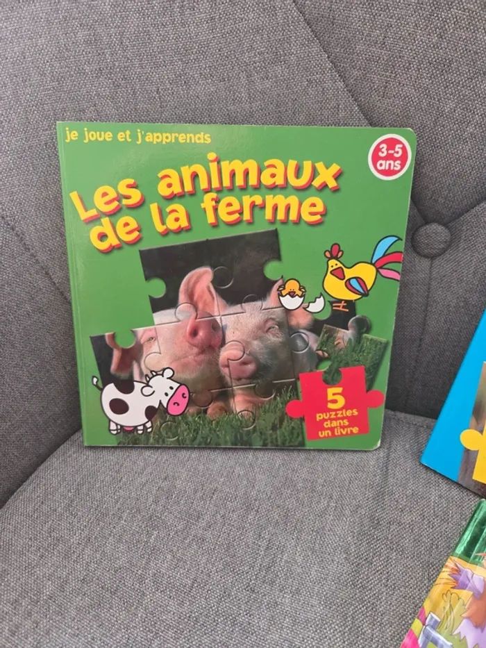 3 livres puzzles et volets - photo numéro 2