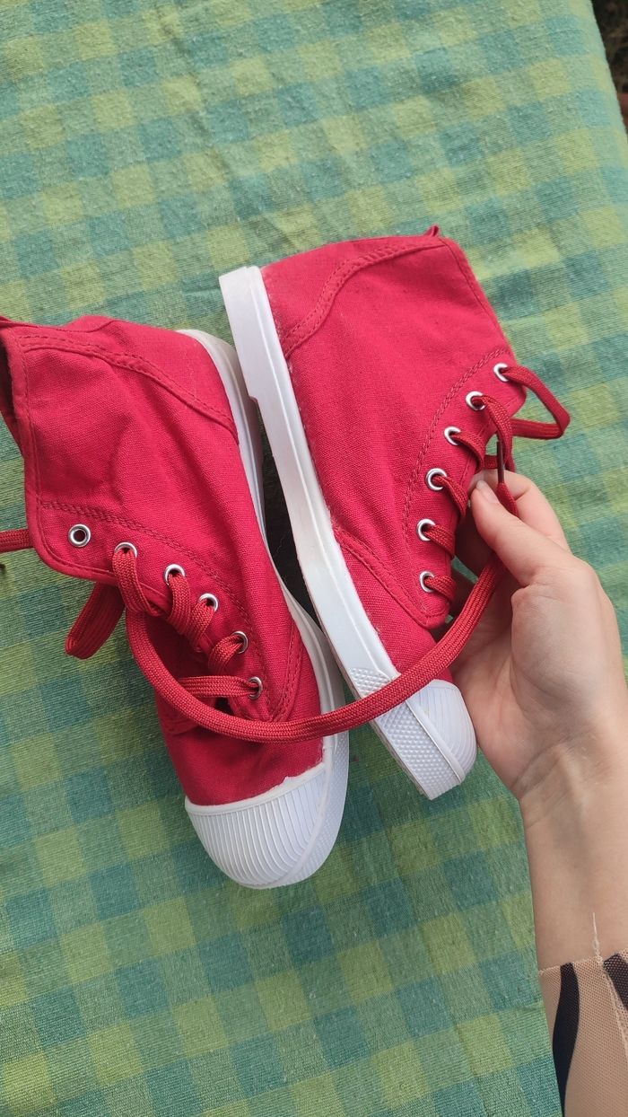 Baskets rouge neuves T37 - photo numéro 4