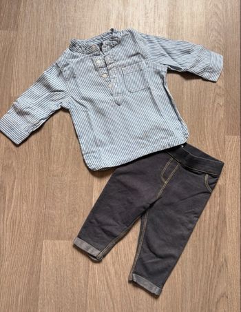 Ensemble chemise legging 6 mois