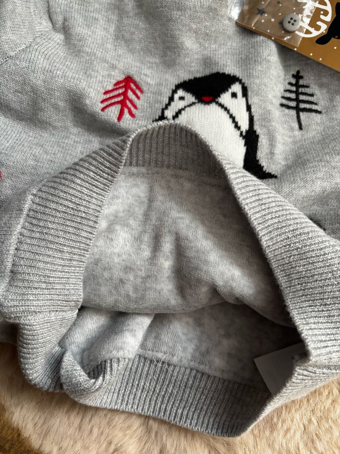 Pull gris pingouin Orchestra t.6m - photo numéro 3