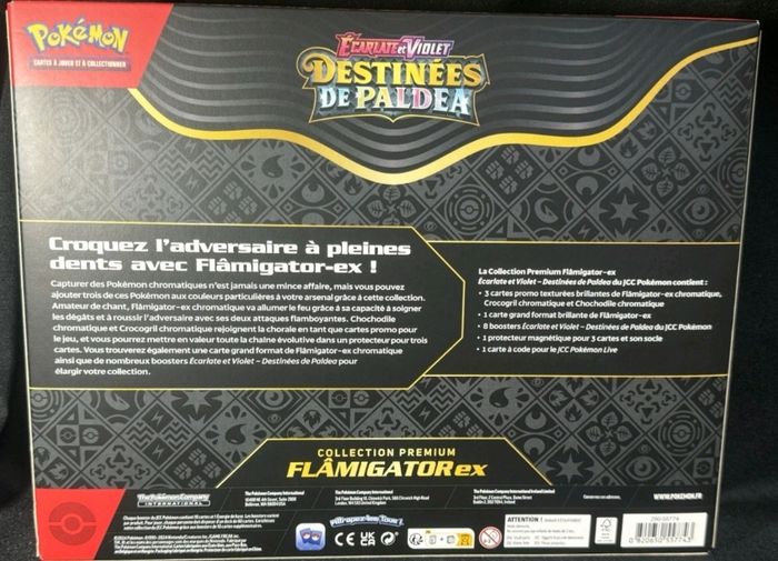 Coffret pokemon Flamigator NEUF - photo numéro 2