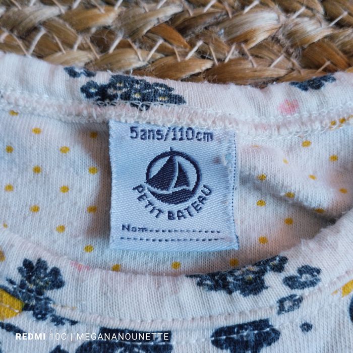 🌼 Robe d’été fleurie – 5 ans / 110 cm – Petit Bateau – Très bon état - photo numéro 6