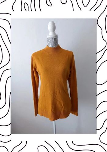 🌸 Pull moutarde taille L