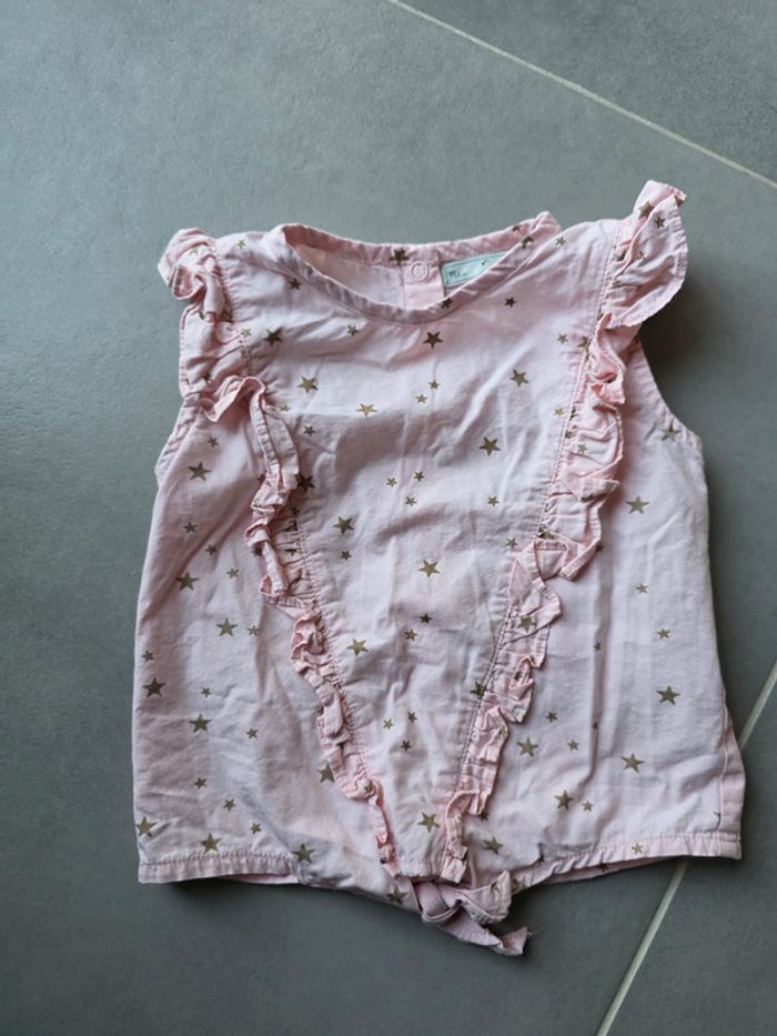 top blouse étoile 18 mois - photo numéro 3