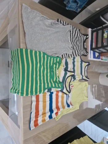 Lot de 7 maillots de corps garçon