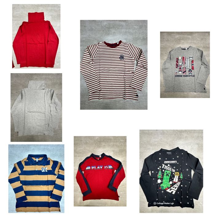 Lot  de 7 tee-shirts à manches longues