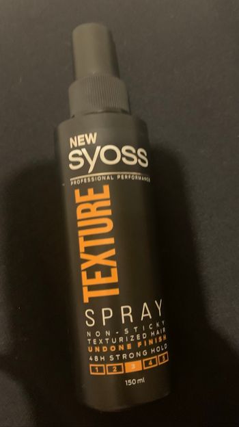 Spray texture New syoss neuf