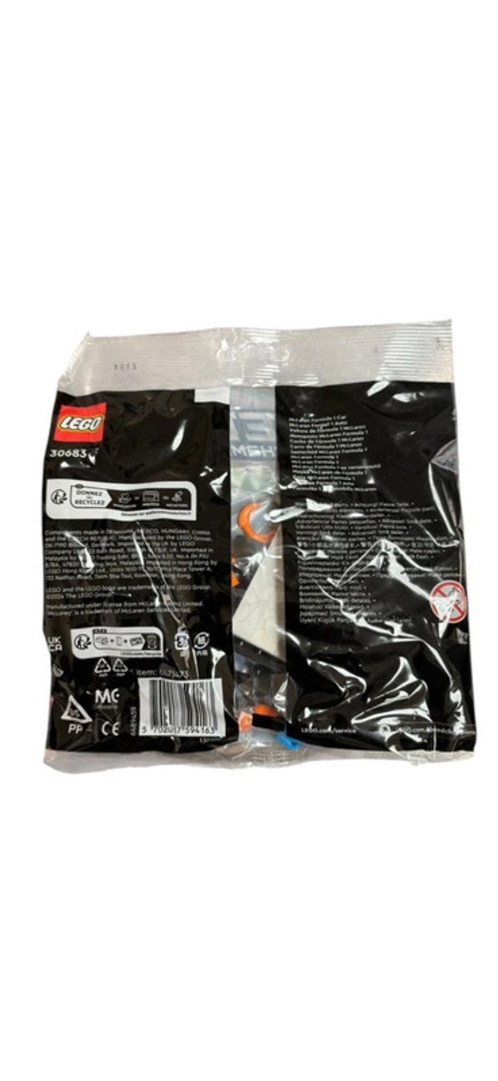 Lego Speed Champions McLaren Formula 1 car neuf - photo numéro 2