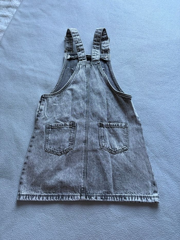 Robe en jean Okaïdi grise - photo numéro 1