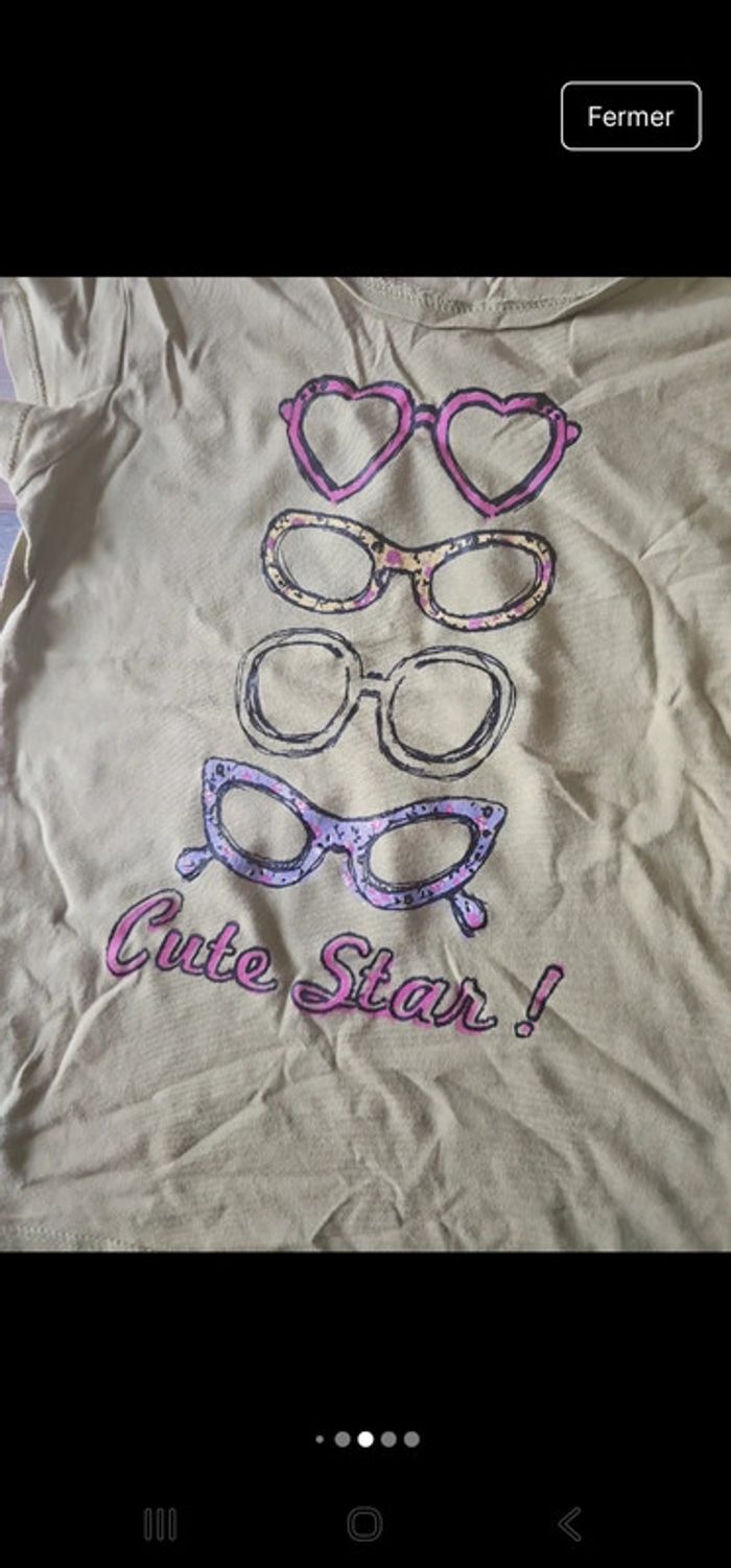 Lot de 4 t shirts fille Taille 8 ans - photo numéro 12