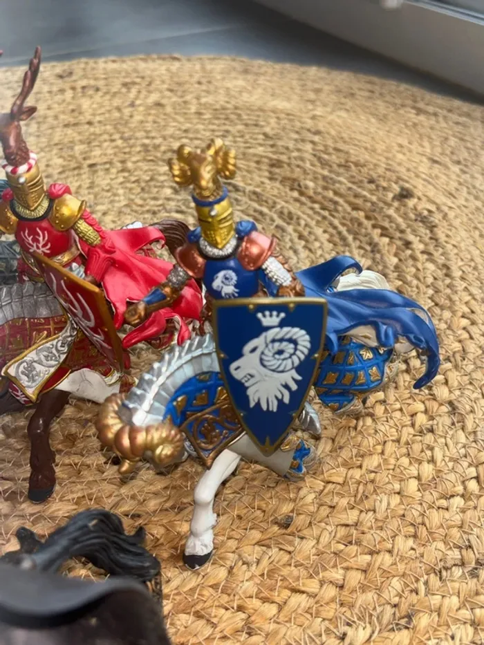 Chevaliers chevaux papo - photo numéro 5