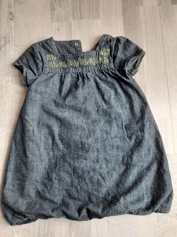 Robe  en jean 12 mois grain de blé