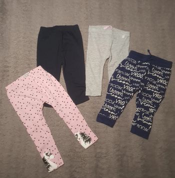 Lot de 4 Leggings