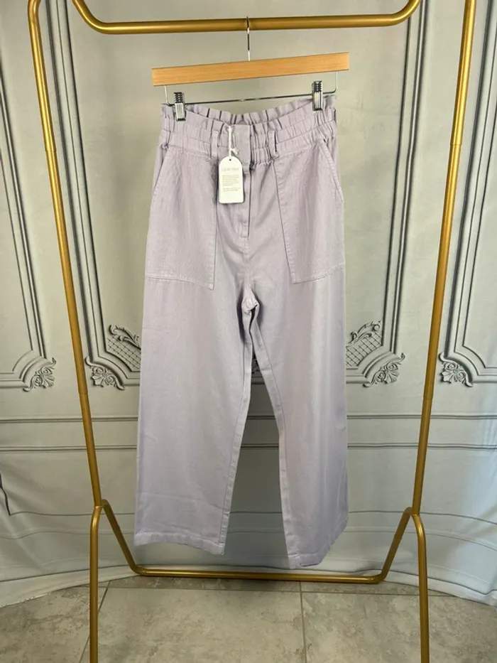 Pantalon large Taille haut Lila Louise Misha T.36 neuf