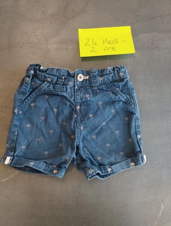 Short Kiabi 2 ans