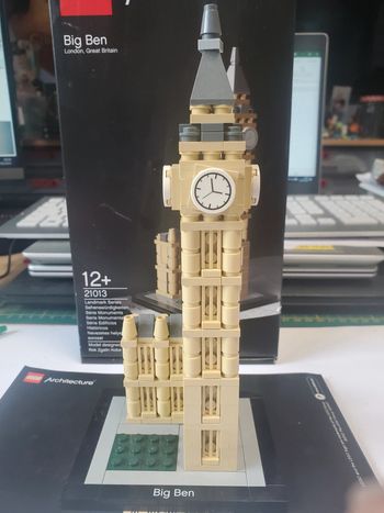 Vends lego Bigben 21013.