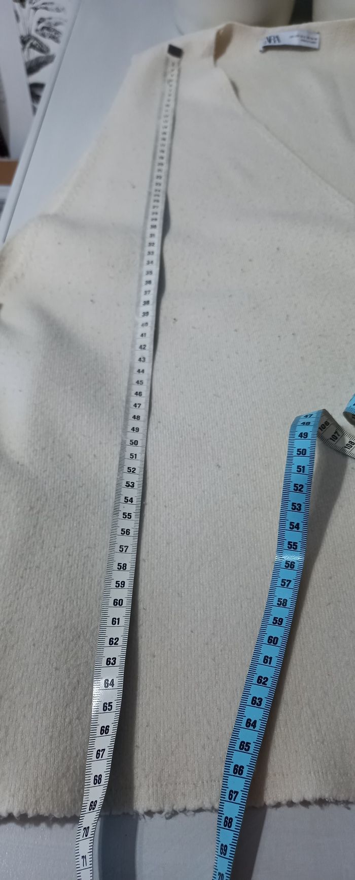 Gilet beige ZARA - photo numéro 5