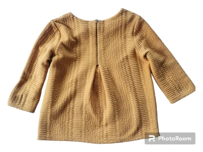 Haut manches trois quart camaïeu taille 40 - photo numéro 2