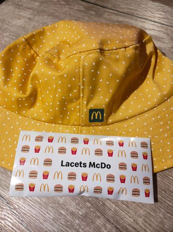 Lot  McDo Bob + lacet