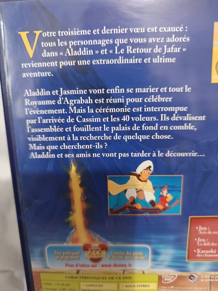 Dvd Aladdin et le roi des voleurs - photo numéro 3