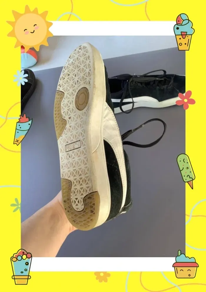 Baskets noirs Puma 39 - photo numéro 6