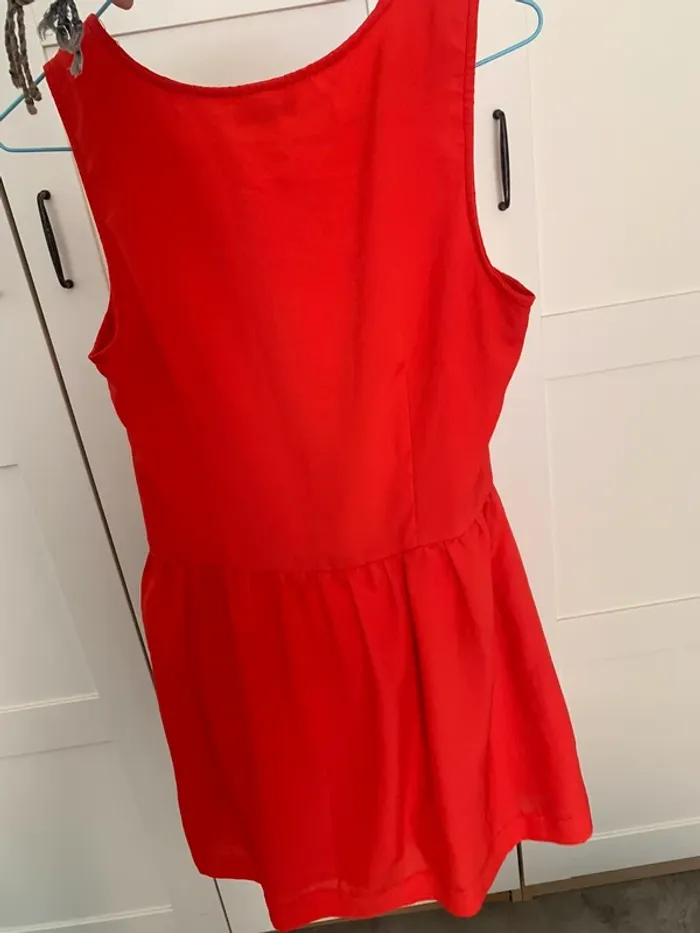Jolie robe rouge été - photo numéro 3