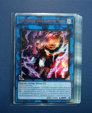 Yu-Gi-Oh ! Lot cartes Yama Ame désenchainée (Unchained)- Ultra Rare 1ère édition