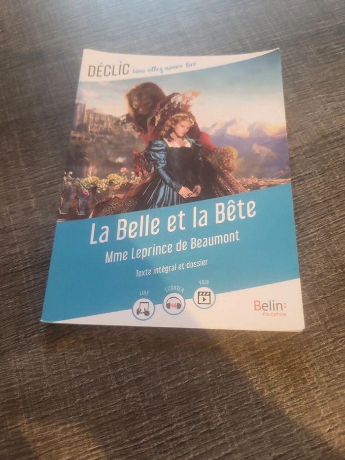 Livre la belle et la bête